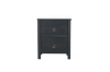 Picture of METRO Pine Bedside Table (Black)