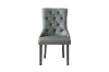 Picture of KACELA PU Leather Button-Tufted Dining Chair (Dark Gray)