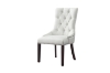 Picture of KACELA PU Leather Button-Tufted Dining Chair (White)