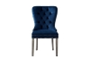 Picture of ERICA Button-Tufted Velvet Dining Chair (Navy Blue)