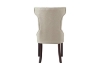 Picture of ARLETTE Button-Tufted Linen Wingback Dining Chair (Cream White)