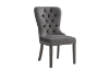 Picture of ERICA Button-Tufted Velvet Dining Chair (Gray) - Each