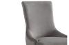 Picture of MODWAY Button-Tufted Velvet Dining Chair (Gray) - Each