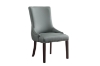 Picture of MODWAY Button Tufted PU Leather Dining Chair (Light Gray) - 2PC in 1 Carton