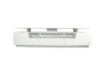 Picture of ONEL 76.7" TV Stand with LED Lighting (White)