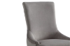 Picture of MODWAY Button-Tufted Velvet Dining Chair (Gray)