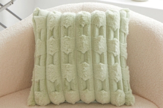 Picture of PLUSH Cushion with Inner (16.9" x 16.9") - Green