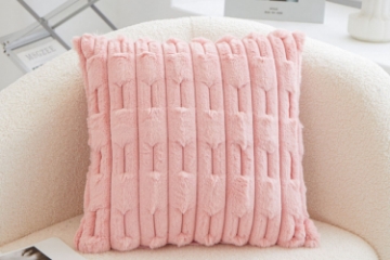 Picture of PLUSH Cushion with Inner (16.9" x 16.9") - Pink