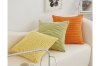 Picture of SIMPLE CORN GRAIN Plush Cushion with Inner (17.7" x17.7") - Golden