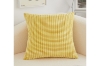 Picture of SIMPLE CORN GRAIN Plush Cushion with Inner (17.7" x17.7") - Golden