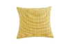 Picture of SIMPLE CORN GRAIN Plush Cushion with Inner (17.7" x17.7") - Golden