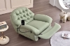 Picture of BAVA 360° Swivel Power Recliner Lounge Chair with Mobile Holder (Mint Green)