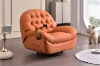 Picture of BAVA 360° Swivel Power Recliner Lounge Chair with Mobile Holder (Orange)