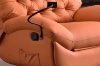 Picture of BAVA 360° Swivel Power Recliner Lounge Chair with Mobile Holder (Orange)