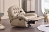 Picture of BAVA 360° Swivel Power Recliner Lounge Chair with Mobile Holder (Beige)