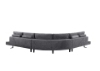 Picture of OLSEN Fabric Corner Sofa (Gray)