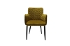 Picture of MILLY Velvet Armchair (Yellow)