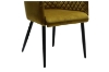 Picture of MILLY Velvet Armchair (Yellow)