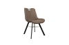 Picture of ATOKA Fabric Dining Chair (Taupe) -【PACK OF 2】