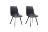 Picture of WESTIN PU Leather Dining Chair (Black) -  Each