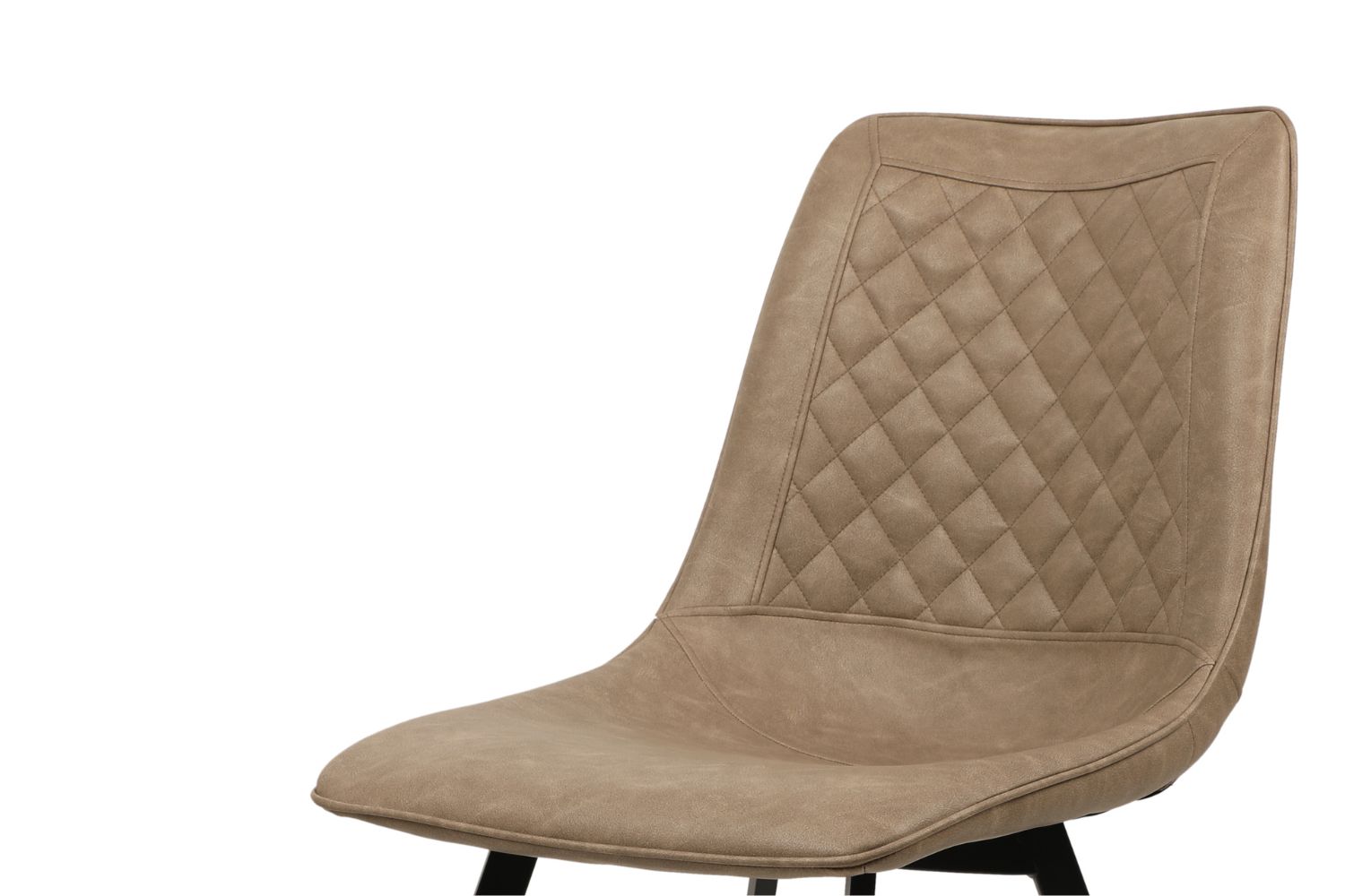 WESTIN PU Leather Dining Chair (Taupe) 2PC in 1 CartoniFurnitureThe