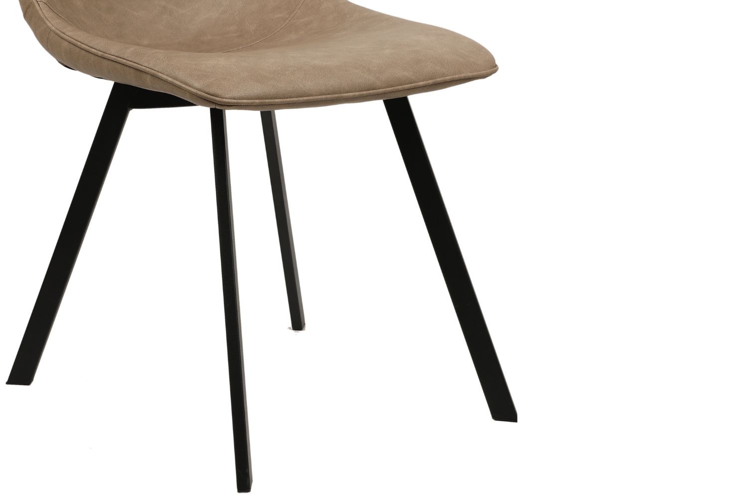 WESTIN PU Leather Dining Chair (Taupe) 2PC in 1 CartoniFurnitureThe