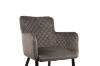 Picture of MILLY Velvet Armchair (Gray) - 【Pack of 2】