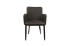 Picture of MILLY Fabric Armchair (Dark Gray)