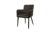 Picture of MILLY Fabric Armchair (Dark Gray)