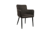 Picture of MILLY Fabric Armchair (Dark Gray) - Each