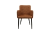 Picture of MILLY Velvet Armchair (Brown)