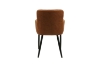 Picture of MILLY Velvet Armchair (Brown)