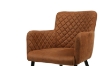 Picture of MILLY Velvet Armchair (Brown)