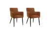 Picture of MILLY Velvet Armchair (Brown)