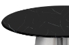 Picture of ELIOT 53.9" Marble Top Round Dining Table (Black)