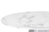 Picture of ELIOT 53.9" Marble Top Round Dining Table (White)