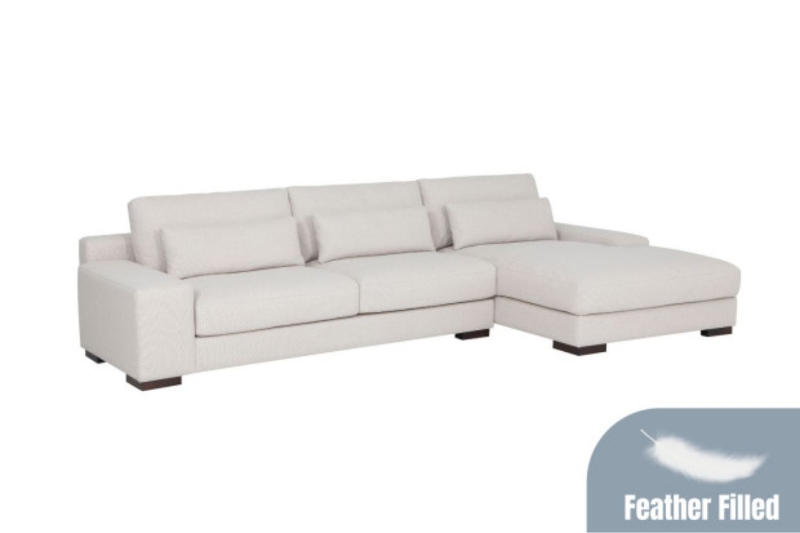 Picture of BROOK Feather Filled Sectional Sofa