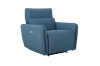 Picture of MONTE Fabric Power Reclining Sofa Range with USB Port + Storage Console & 2 Cup Holders