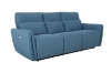 Picture of MONTE Fabric Power Reclining Sofa Range with USB Port + Storage Console & 2 Cup Holders