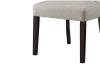 Picture of ARLETTE Button-Tufted Linen Wingback Dining Chair (Light Gray)