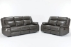 Picture of CARELLI Air Leather Reclining Sofa Range - Loveseat (2RR)