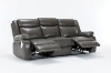 Picture of CARELLI Air Leather Reclining Sofa with Drop-Down Console