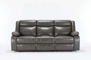 Picture of CARELLI Air Leather Reclining Sofa Range - Sofa with Drop-Down Console (3RRC)