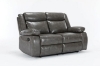 Picture of CARELLI Air Leather Reclining Sofa Range - Loveseat + Sofa Set