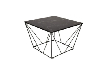 Picture of CUBE 25.6" Clear Glass Top Coffee Table