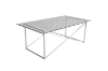 Picture of CROSS 47.2" Clear Glass Top Coffee Table