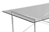 Picture of CROSS 47.2" Clear Glass Top Coffee Table