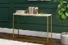 Picture of AYDAN 39.4" Marble Top Console Table (Golden)