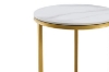 Picture of AYDAN Dia19.7'' Marble Top Side Table (Golden)