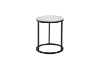 Picture of AYDAN Dia19.7'' Marble Top Side Table (Black)